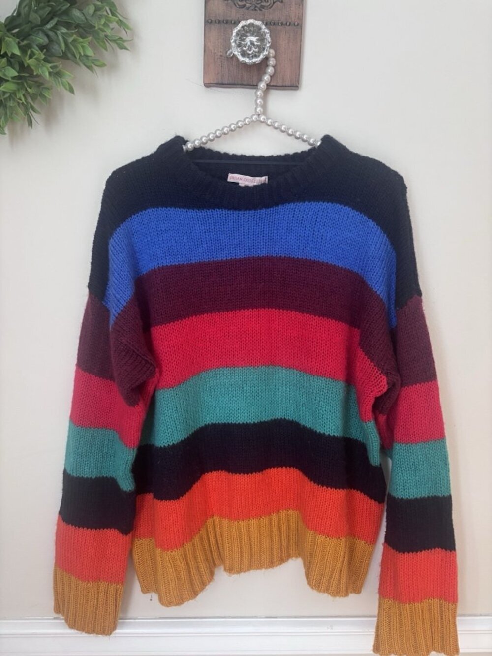 Urban Outfitters Womens Size M Multicolor Striped Sweater Pullover